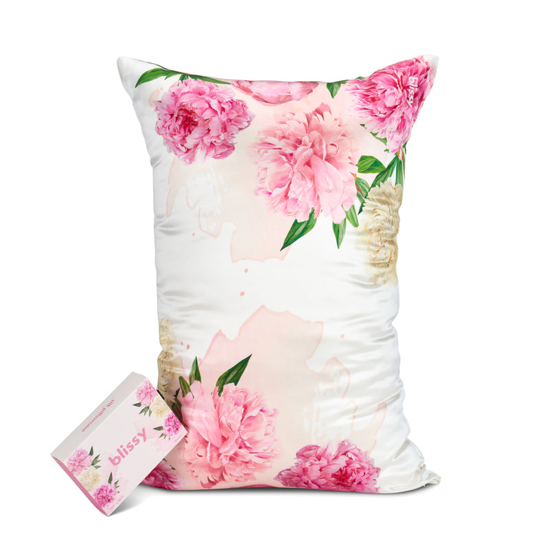 Pillowcase - Zodiac Flower - Sagittarius Carnations- Queen