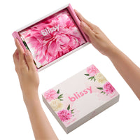 Pillowcase - Zodiac Flower - Sagittarius Carnations- Queen