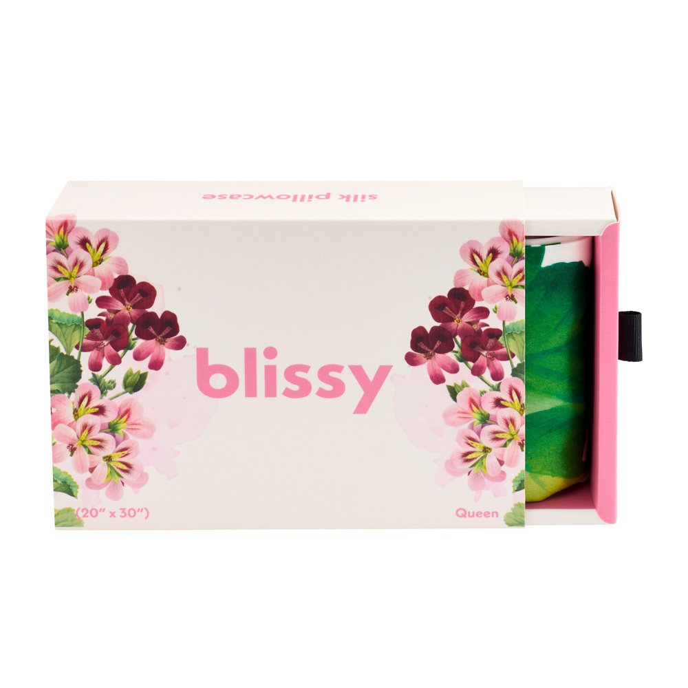 Zodiac Flower Mulberry Silk Pillowcase – Blissy Queen