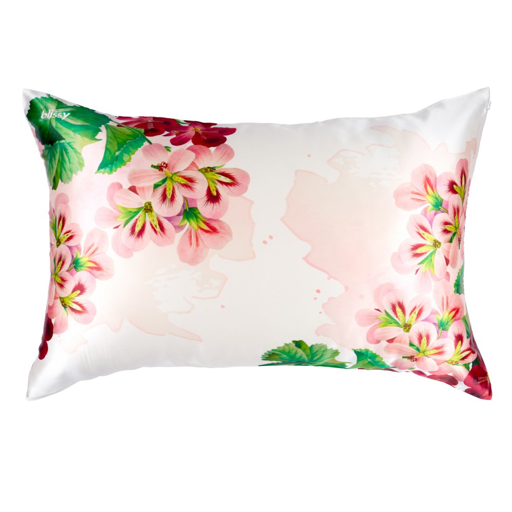 Blissy Mulberry Silk Pillowcase – Zodiac Flower Queen