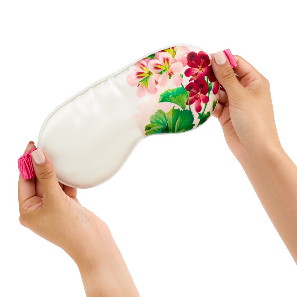 Zodiac Flower Mulberry Silk Sleep Mask – Blissy