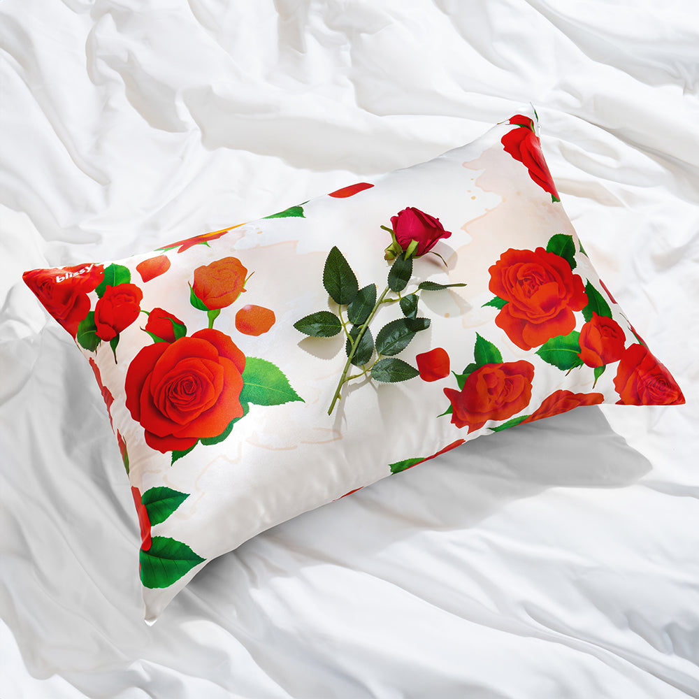 King Zodiac Flower Pillowcase – Blissy Premium Silk