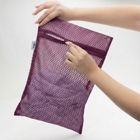 Blissy - Mesh Wash/Laundry Bags - Plum (3 pack)