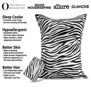 Pillowcase - Zebra - King