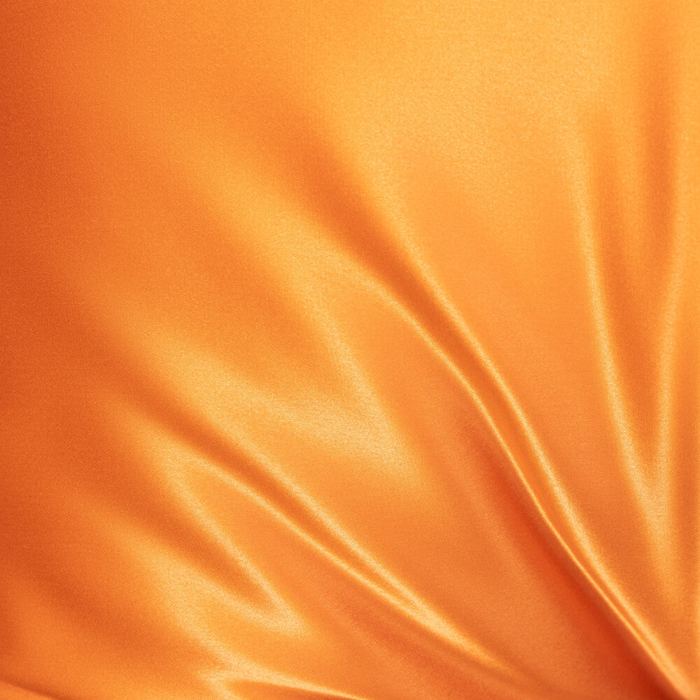 Blissy Coral Silk Pillowcase Detail – Standard