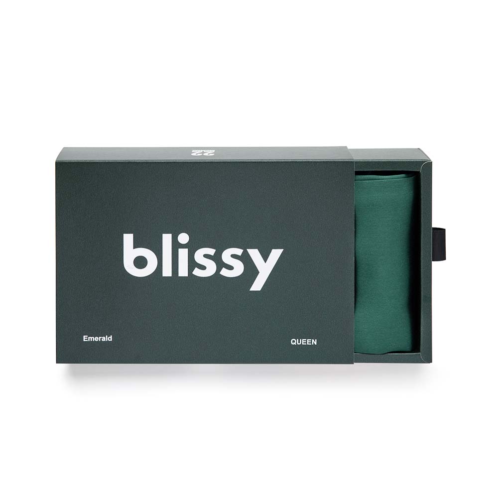Standard Emerald Pillowcase – Blissy Premium Silk