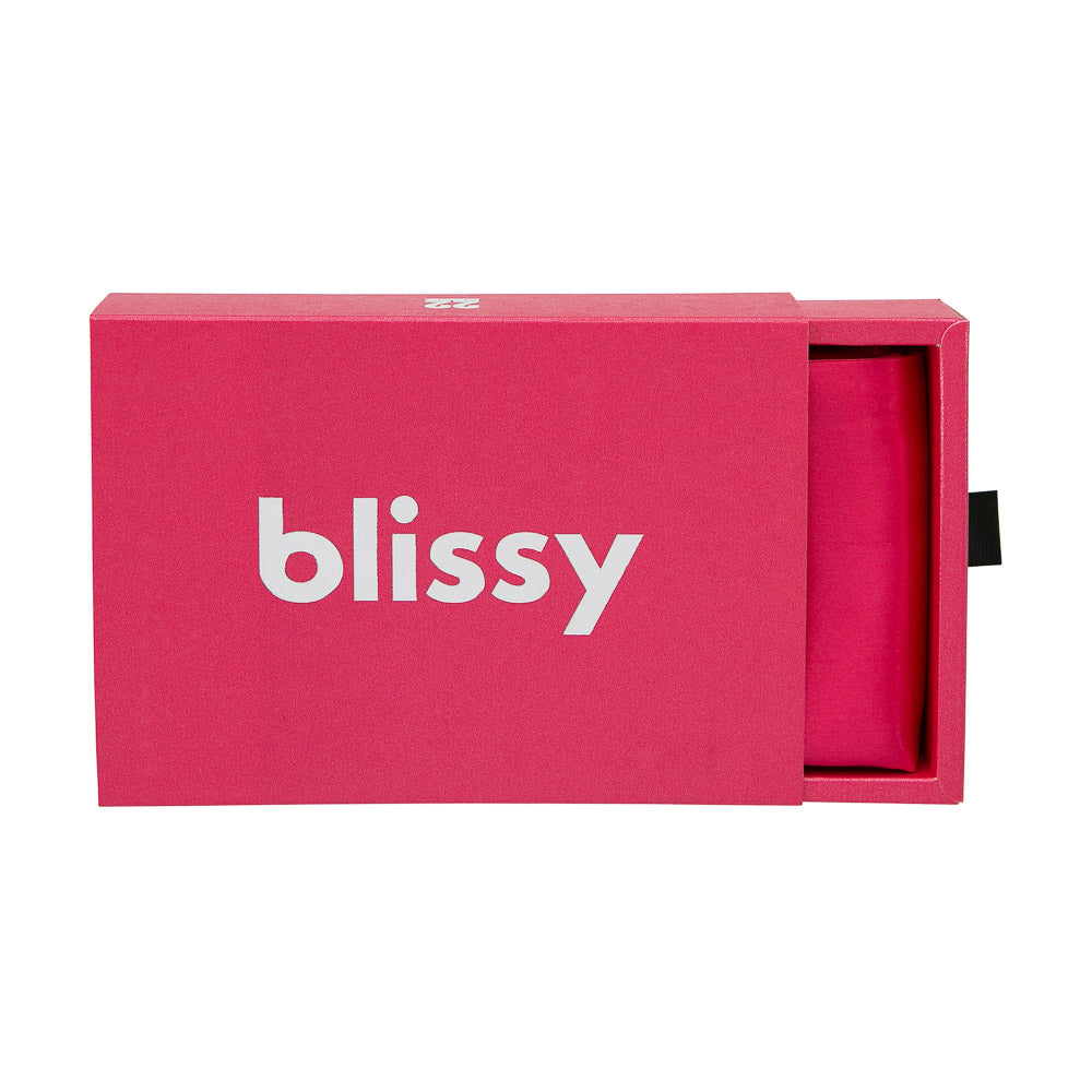 Blissy Mulberry Silk Pillowcase – Hibiscus Standard