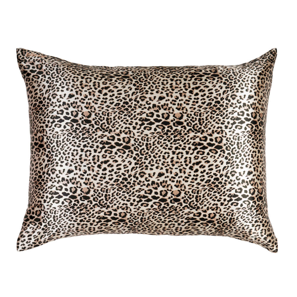Blissy Mulberry Silk Pillowcase – Leopard King