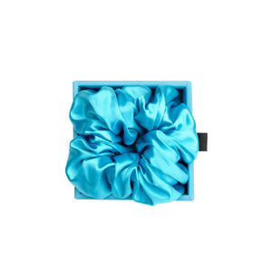 Blissy Oversized Scrunchie - Bahama Blue