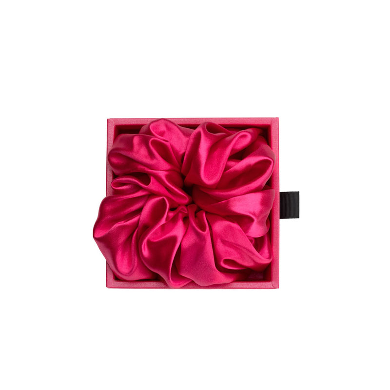 Blissy Oversized Scrunchie - Hibiscus