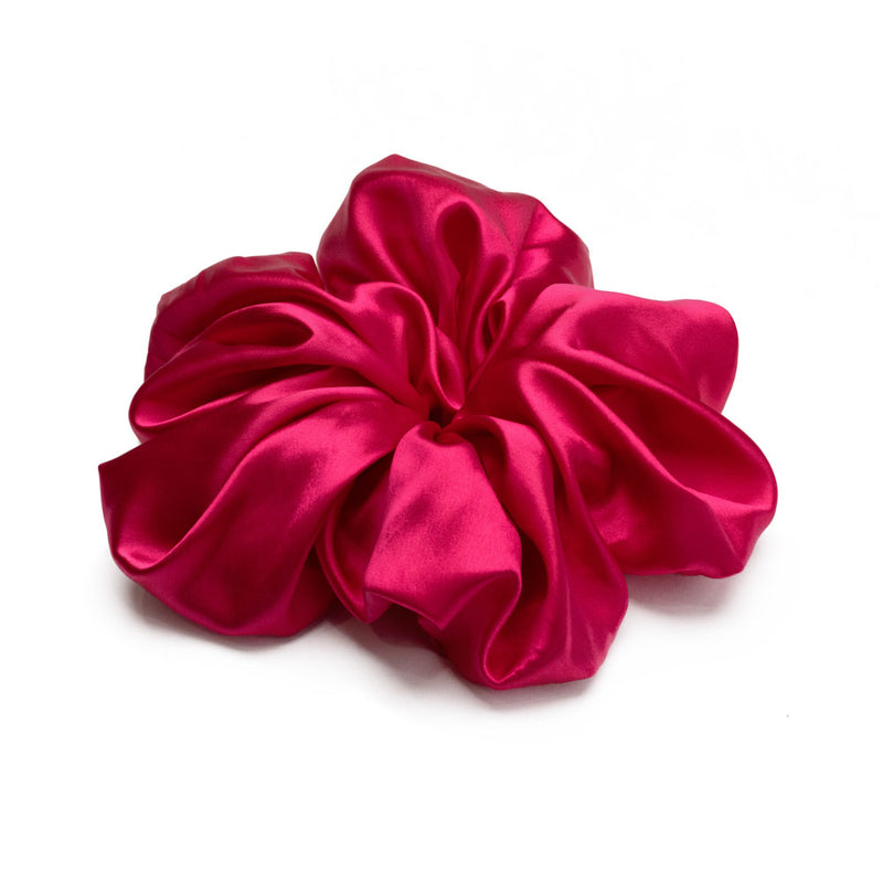 Blissy Oversized Scrunchie - Hibiscus