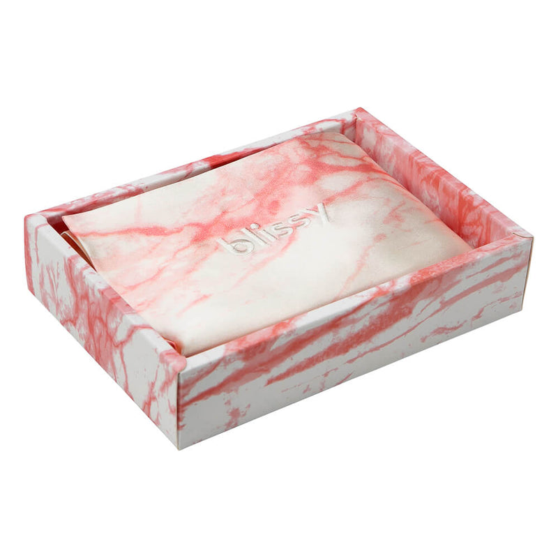 Pillowcase - Rose White Marble - Standard