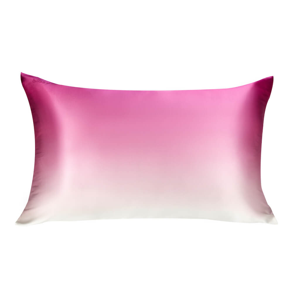 King Pink Ombre Pillowcase – Blissy Premium Silk