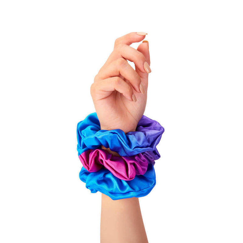 Blissy Scrunchies - Purple Ombre