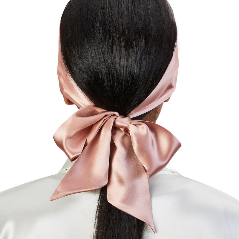 Blissy Hair Ribbon - Rose Gold