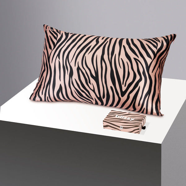 Blissy King Tiger Pillowcase – 22 Momme Mulberry Silk, 100% Silk