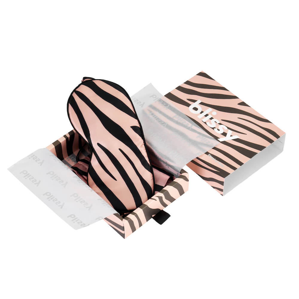 Tiger Mulberry Silk Sleep Mask – Blissy
